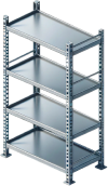 Regały metalowe - sklep online Brastech