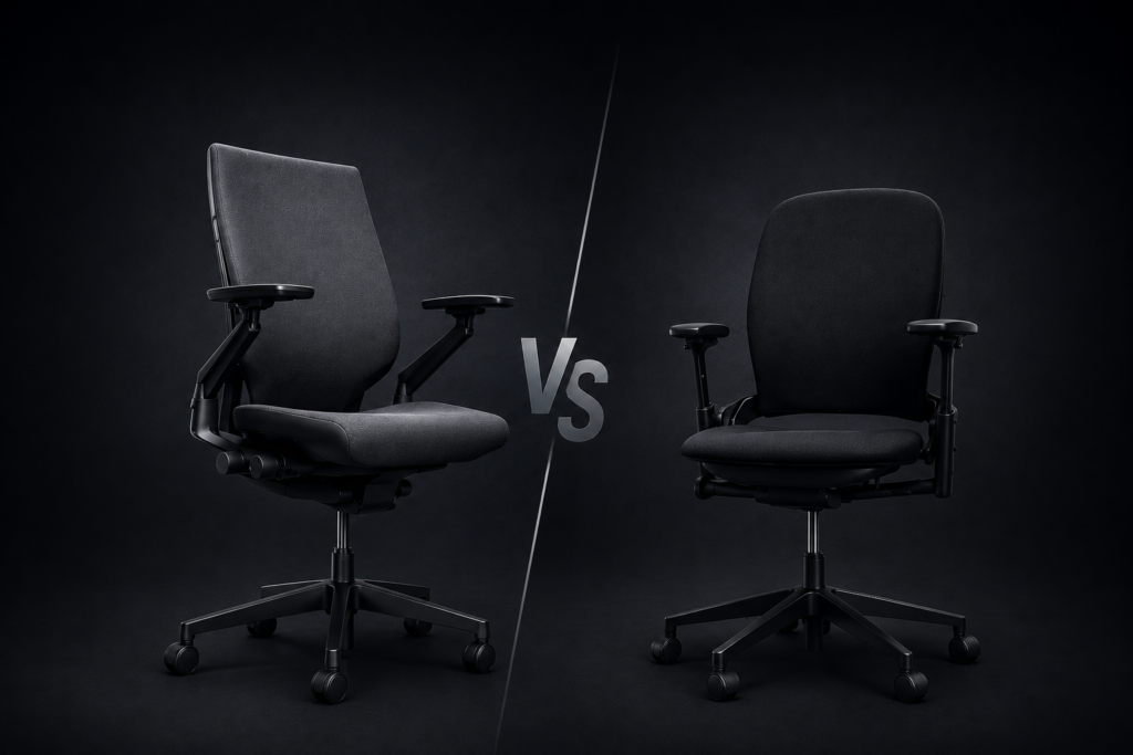 Steelcase Leap V2 vs Steelcase Gesture – który fotel ergonomiczny wybrać? 1 Steelcase Leap V2 vs Steelcase Gesture – który fotel ergonomiczny wybrać?